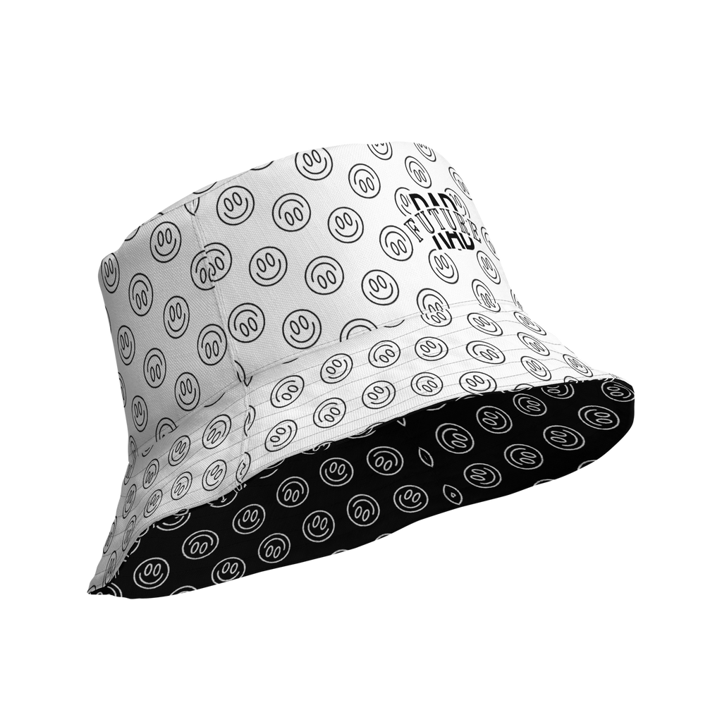 Smile Reversible bucket hat