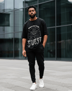 G West Demon Sinister Oversized T-Shirt Mens