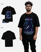 G West Dragon Oversized T-Shirt Mens