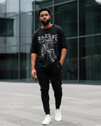 G West Escape From Reality Oversized T-Shirt Mens