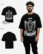 G West Frosty Crown Oversized T-Shirt Mens