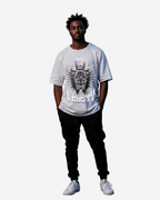 G West Frosty Crown Oversized T-Shirt Mens