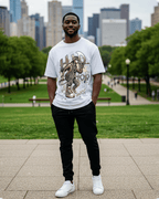 G West Hip Hop Music Oversized T-Shirt Mens