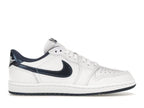 JORDAN 1 LOW BLANCO/MARINO