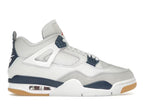 JORDAN RETRO 4 WHITE NAVY