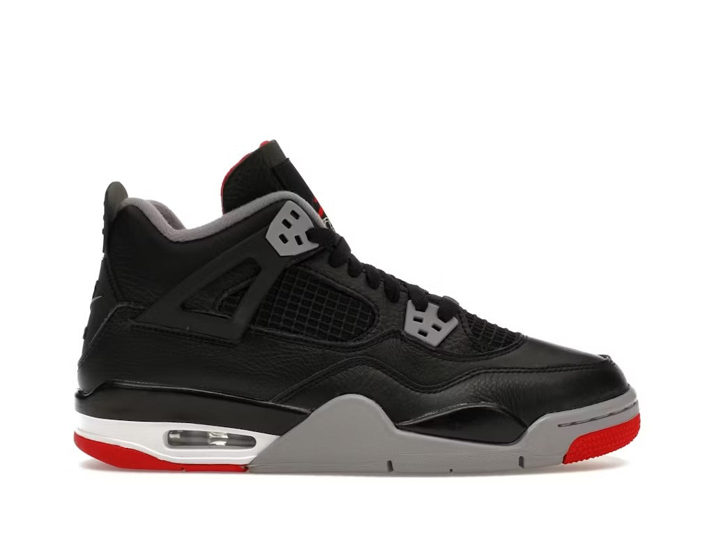 JORDAN 4 RETRO BLACK/RED