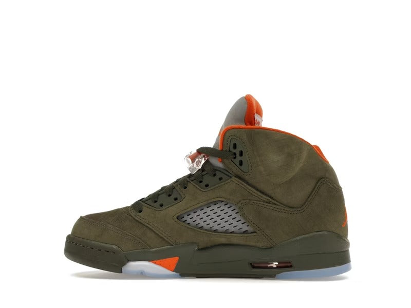 JORDAN RETRO 5 OLIVE/SOLAR ORG