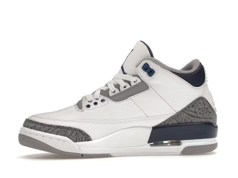 JORDAN RETRO 3 WHITE NAVY