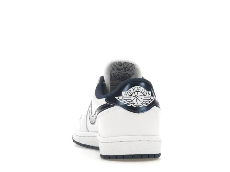 JORDAN 1 LOW BLANCO/MARINO