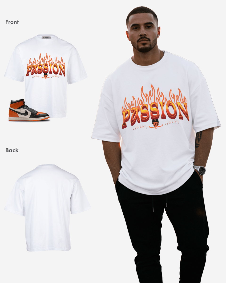 G West Passion Power Oversized Men's T-Shirt