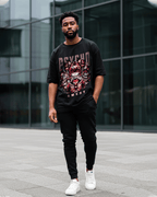 G West Psycho Madness Oversized Men's T-Shirt