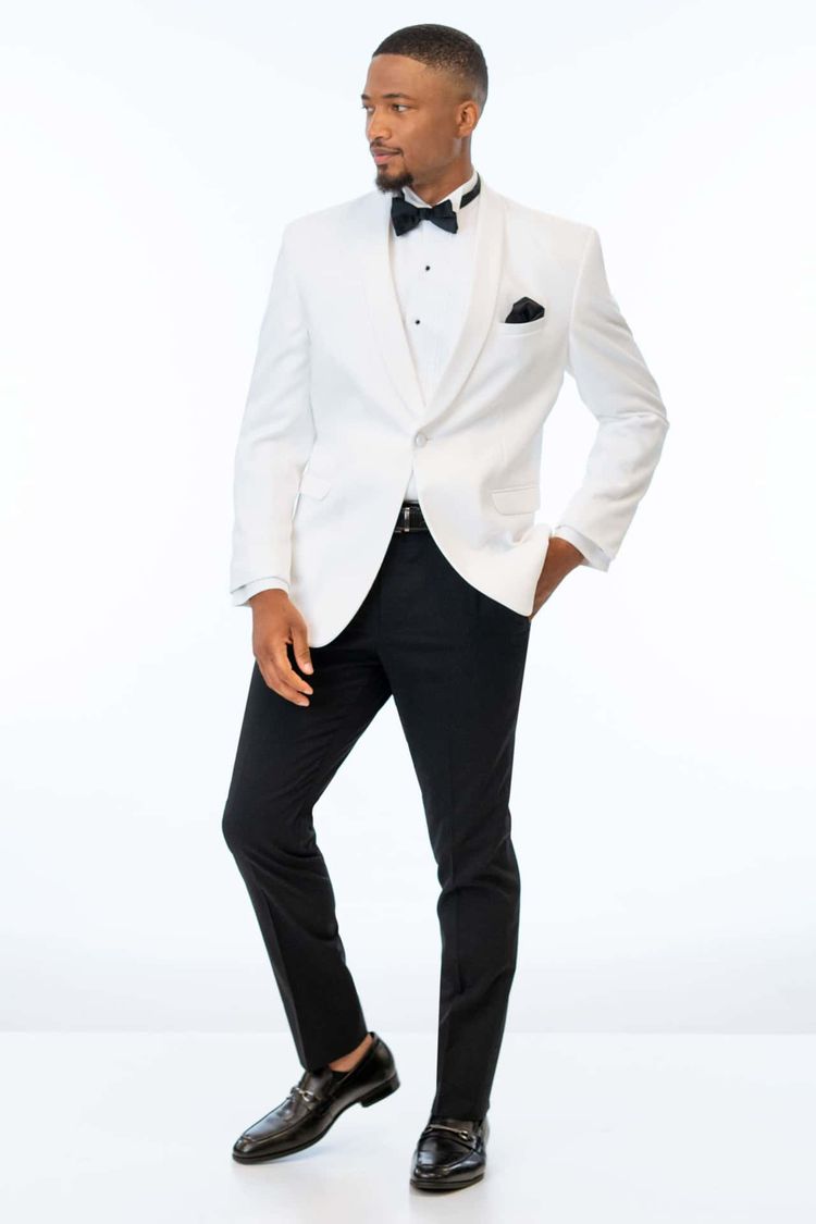 White Classic Dinner Jacket